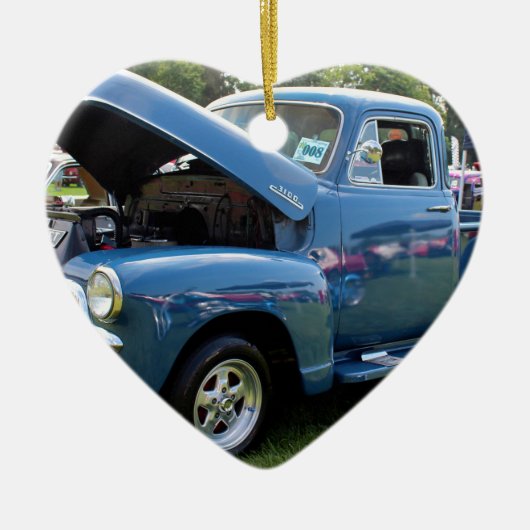 Ornement Cœur En Céramique Andy II (Devant)