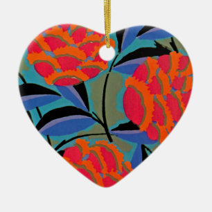 Ornement Cœur En Céramique Art Déco de Seguy #2 à Emporio Moffa