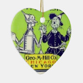 Ornement Cœur En Céramique Assistant d'Oz (Droite)