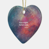 Ornement Cœur En Céramique Changement climatique : Les "hommes conception (Gauche)