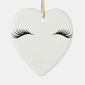 Ornement Cœur En Céramique Cils (Droite)