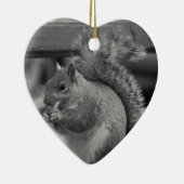 Ornement Cœur En Céramique Écureuil (Droite)