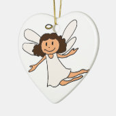 Ornement Cœur En Céramique Engel (Gauche)