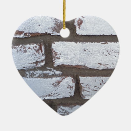 Ornement Cœur En Céramique Graffiti (Dos)