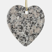 Ornement Cœur En Céramique Granit (Droite)