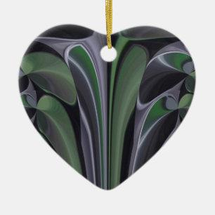 Ornement Cœur En Céramique Hakuna Matata Belle carte graphique écologique