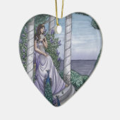 Ornement Cœur En Céramique Hera (Gauche)