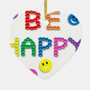 Ornement Cœur En Céramique la coutume personnalisent le font vous-même des