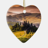 Ornement Cœur En Céramique La Toscane (Droite)