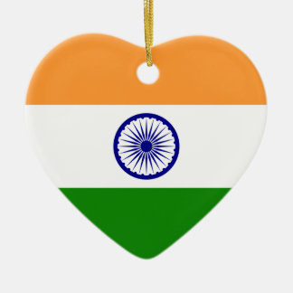 Ornement Cœur En Céramique L'Inde, Inde