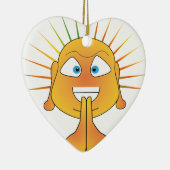 Ornement Cœur En Céramique Littdha (Droite)