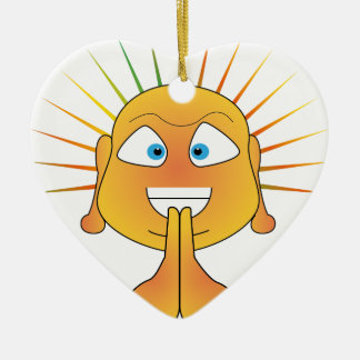 Ornement Cœur En Céramique Littdha