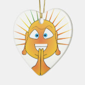 Ornement Cœur En Céramique Littdha (Gauche)