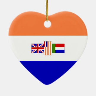 Ornement Cœur En Céramique Love South Africa