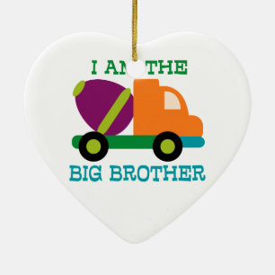 Ornement Cœur En Céramique Mélangeur de ciment Big Brother