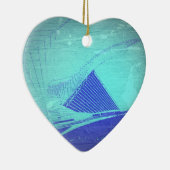 Ornement Cœur En Céramique Musée d'Art de Milwaukee (Droite)