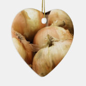 Ornement Cœur En Céramique Oignon (Droite)