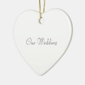 Ornement Cœur En Céramique Ordaments (Gauche)