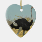 Ornement Cœur En Céramique Ostrige pour courir (Droite)