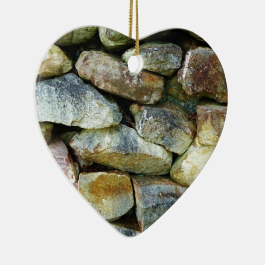 Ornement Cœur En Céramique paroi rocheuse (Droite)
