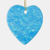 Ornement Cœur En Céramique Piscine (Droite)