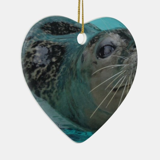 Ornement Cœur En Céramique Sceau doux (Droite)