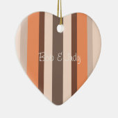 Ornement Cœur En Céramique Vanilla Melon Grandes (Droite)