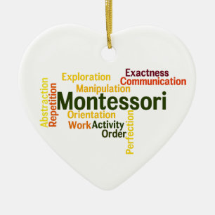 Ornement Cœur En Céramique Version humaine 1 d'art de mot de tendances