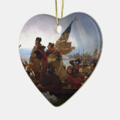 Ornement Cœur En Céramique Washington art de cru croisant Delaware - USA (Gauche)