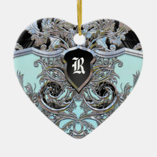 Ornement Cœur En Céramique Waydhill Brooke Victorian