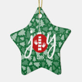 Ornement collectable de Noël de chiropractie (Gauche)