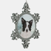Ornement Collie Bordure (Gauche)
