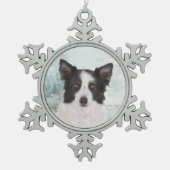 Ornement Collie Bordure (Devant)