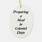 Ornement colonial de cuisinier (Dos)
