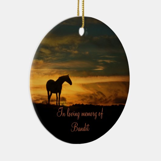 Ornement commémoratif à cheval (Droite)