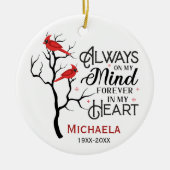 Ornement commémoratif cardinal (Devant)