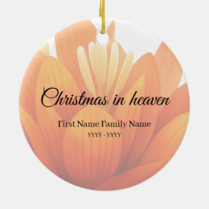 Ornement commémoratif de Noël au ciel