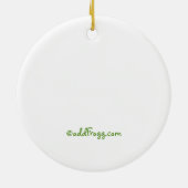 Ornement commémoratif de Noël d'Obama '08 (Dos)