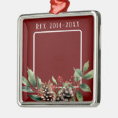 Ornement commémoratif de Noël pour animaux de comp (Gauche)