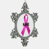 Ornement commémoratif du cancer du sein masculin (Gauche)