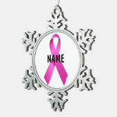 Ornement commémoratif du cancer du sein masculin (Vue impression)