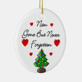 Ornement commémoratif en céramique d'arbre de Noël (Droite)