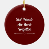 Ornement commémoratif Goldendoodle personnalisé (Dos)