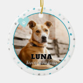 Ornement commémoratif pour animal de compagnie pho (Devant)