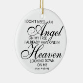 Ornement commémoratif pour les jeunes (Droite)