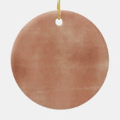 Ornement commémoratif Rustique Pine Papa personnal (Dos)