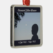 Ornement commémoratif Silhouette - Baby Boy (Droite)