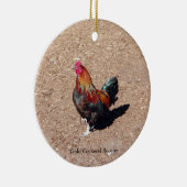 Ornement Coq en or (Droite)