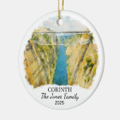 Ornement Corinthe personnalisé, Grèce (Gauche)