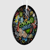 Ornement Coronavirus (devant)